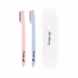 The Crme Shop Portable Precision Razors Travel Case Dermaplaning Tool for Face Face Razors for Women Stocking Stuffers fo ...