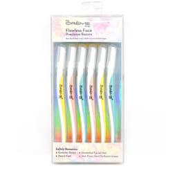 The Crme Shop Flawless Face Precision Razors Dermaplaning Tool for Face Face Razors for Women Pack of 6
