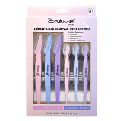 The Crme Shop Expert Removal Collection Dermaplaning Tool for Face  Face Razors for Women  Stocking Stuffers for Women Pack of 6