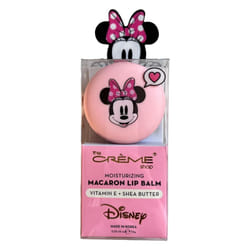The Crme Shop x Disney Macaron Lip Balm Minnie Mouse Strawberries and Crme Pink Korean Scented Pocket Portable Vitamin E Shea Butter