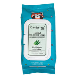 Crme Shop Juicy PreWet Makeup Cleansing Wipes with Aloe Vera 60 Hydrating Wipes
