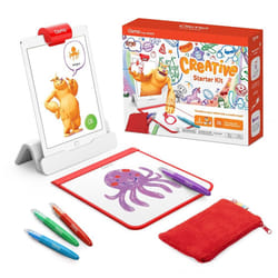 Osmo - Creative Starter Kit for IPad - 3 Educational Learning Games - Creative Drawing & Problem Solving/ Early Physics - STEM Toy Gifts for Kid  Boy