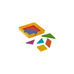 Osmo - Genius Tangram - Ages 6-10 - Use Shapes/Colors to Solve for Visual Puzzles (500+) - For iPad or Fire Tablet - STEM Toy (Osmo Base Required - A