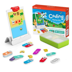 Osmo - Coding Starter Kit for iPhone & iPad-3 Educational Learning Games-Ages 5-10+ Learn to Code  Basics Puzzles-STEM Toy-Logic  Fundamentals(Osmo iP