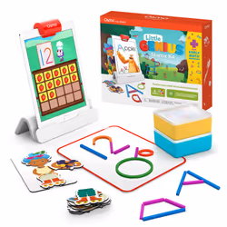 Osmo Early Math Learning Kit for iPad - 6 Educational Games for Ages 3-5 - STEM Toy with Osmo Base