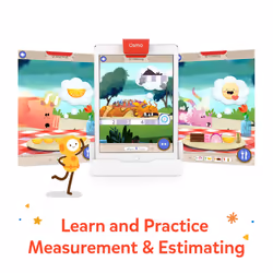 - Math Wizard and the Secrets of the Dragons for iPad & Fire Tablet - Ages 6-8/Grades 1-2 - Measurement & Estimating - Curriculum-Inspired - STEM Toy
