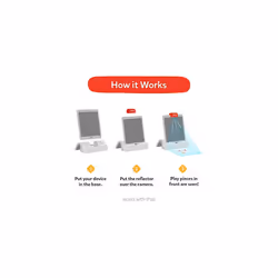 Osmo - Pizza Co. Starter Kit - Communication Skills and Math - Ages 5-10+ - (Osmo - iPad Base Included)