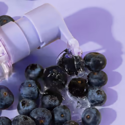 Glow Recipe Mini Blueberry Bounce Gentle Foaming Cleanser - Gentle Exfoliating Facial Cleanser with Hyaluronic Acid + AHA - Sulfate + Paraben-Free