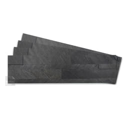Tic Tac Tiles 4-Sheets Peel and Stick Self Adhesive Removable Stick On Kitchen Backsplash Bathroom 3D Stone Tiles (True Gray)