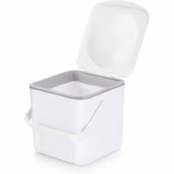 Minky Homecare Food Compost Caddy, White