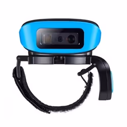 Unitech MS652+ Wearable bar code reader 1D/2D CMOS Black, Blue
