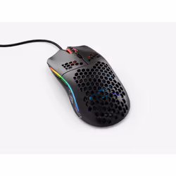 Glorious Gaming Model O- (Minus) Compact Wired Gaming Mouse - 58g Superlight Honeycomb Design, RGB, Pixart 3360 Sensor, Ambidextrous, Omron Switches - Matte Black