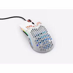 Glorious Gaming Model O- (Minus) Compact Wired Gaming Mouse - 58g Superlight Honeycomb Design, RGB, Pixart 3360 Sensor, Ambidextrous, Omron Switches - Matte White - Additional view 5