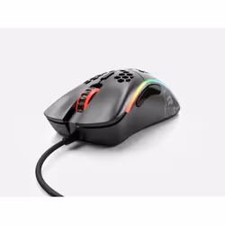 Glorious Gaming Glorious Model D Minus - Matte Black, Right-hand, Optical, USB Type-A, 3200 DPI, 1 ms, Black