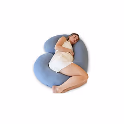 Pregnancy Pillow Body Pillow CShape Cooling Maternity Pillow Pregnancy Support for Back Hips Legs Belly MachineWashable Cover ...