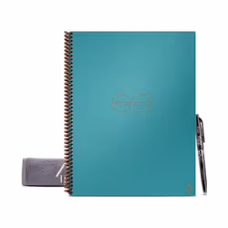 Rocketbook Core, Monochromatic, Turquoise, A4, 32 sheets, Dot grid paper, Paperback