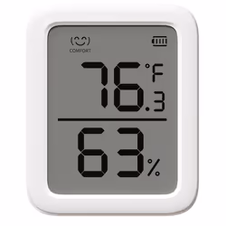 SwitchBot Meter Plus, Indoor, Temperature & humidity sensor, Freestanding, -20 - 80 °C, Wireless, 0 - 99%