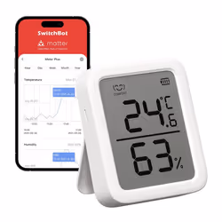 SwitchBot Meter Plus Indoor Temperature & humidity sensor Freestanding Wireless