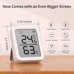 SwitchBot Meter Plus Indoor Temperature & humidity sensor Freestanding Wireless - Additional view 4
