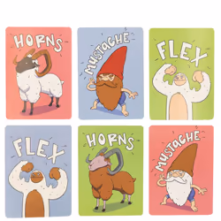 Gatwick Games Yeti Slap 15 min Card Game Family