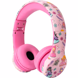 Play+ Kids Headphones with Volume Limiting for Toddlers (Boys/Girls) - Princess