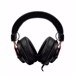 Arozzi Aria, Wired, Gaming, 20 - 20000 Hz, 364 g, Headset, Black, Red