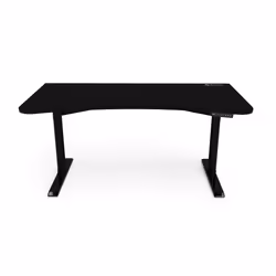 Arozzi Arena MOTO, Straight, Rectangular shape, Metal, Gaming, Matt, Black