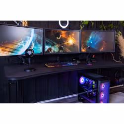 Arozzi Arena Gaming Desk Black, Grey - Additional view 6