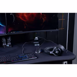 Arozzi Arena Gaming Desk Black, Grey - Additional view 7