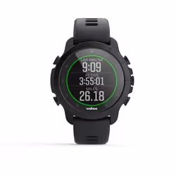 WahooFitness WF140BK smartwatch / sport watch 3.05 cm (1.2") LCD 240 x 240 pixels Black GPS (satellite)