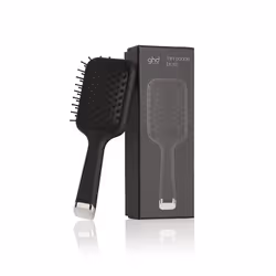 ghd The Mini All-Rounder Paddle Hair Brush - Travel-Sized Detangling Hair Brush for Thick Hair - Broad Flat Base to Create Straight and Slee
