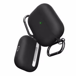 KeyBudz HybridShell Series with keychain, Case, Polycarbonate (PC), Silicone, Black