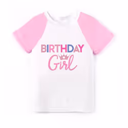 Wild and Happy Birthday Party Shirt with Princess Crown Toddler Girls  Size 2T