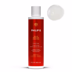 PHILIP B Scalp Booster Shampoo 6 fl. oz. (180 ml) - Clarifying Shampoo Stimulates Scalp for Thicker Denser Looking Hair