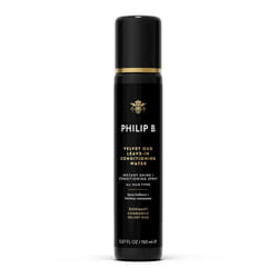 PHILIP B Velvet Oud Leavein Conditioning Water 507 Fl Oz 150 ml  Instant Shine and Conditioning Spray With Rosemary and Chamomile