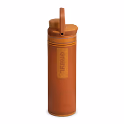 Grayl UltraPress Hiking 500 ml Acrylonitrile butadiene styrene (ABS), Polypropylene (PP), Silicone, Thermoplastic elastomer (TPE) Orange