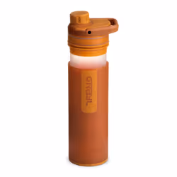 Grayl UltraPress Hiking 500 ml Acrylonitrile butadiene styrene (ABS), Polypropylene (PP), Silicone, Thermoplastic elastomer (TPE) Orange