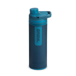 Grayl UltraPress Hiking 500 ml Acrylonitrile butadiene styrene (ABS), Polypropylene (PP), Silicone, Thermoplastic elastomer (TPE) Blue