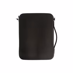 MAXCases Neoprene Sleeve Vertical 14" w/pocket - (Shoulder Strap Optional) (Black)