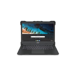 MAXCases Extreme Shell-L for Acer R752T Chromebook Spin 511 11" (Black/Clear)