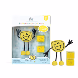 glo Alex Pal, Bath figure toy, Boy/Girl, 3 yr(s), Light effects, Yellow