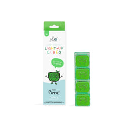 glo Pippa Light-Up Cubes Bath toy Green