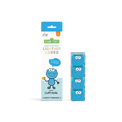 glo Cookie Monster Light-Up Cubes Bath blocks Blue