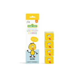 glo Big Bird Light-Up Cubes Bath blocks Yellow