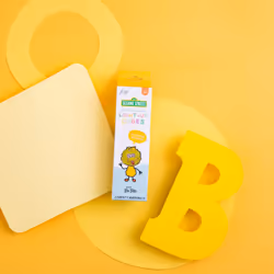 glo Big Bird Light-Up Cubes Bath blocks Yellow