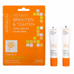 Andalou Naturals, Brightening Day to Night, 3 Piece Kit