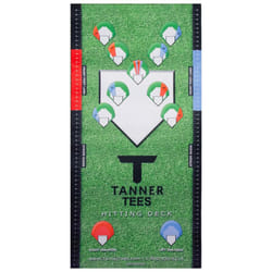 Tanner Hitting Deck | Softball Baseball Hitting Mat for Batting Tee Practice  Outdoor Indoor Batting Mat  Learn Proper Foot and Tee Position for All P