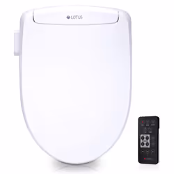 Lotus Smart Bidet ATS500 Remote Heated Seat  Temperature Controlled Wash  Warm Air Dryer  Easy DIY Installation  Made in Kore ...