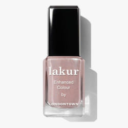 LONDONTOWN lakur Champagen in Bed nail polish 12 ml Beige Glitter