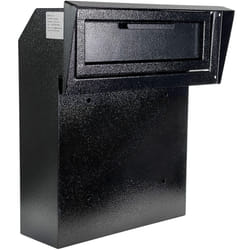 Pochar Rainproof Heavy Duty Mailbox Door Drop Box - Galvanized Steel W